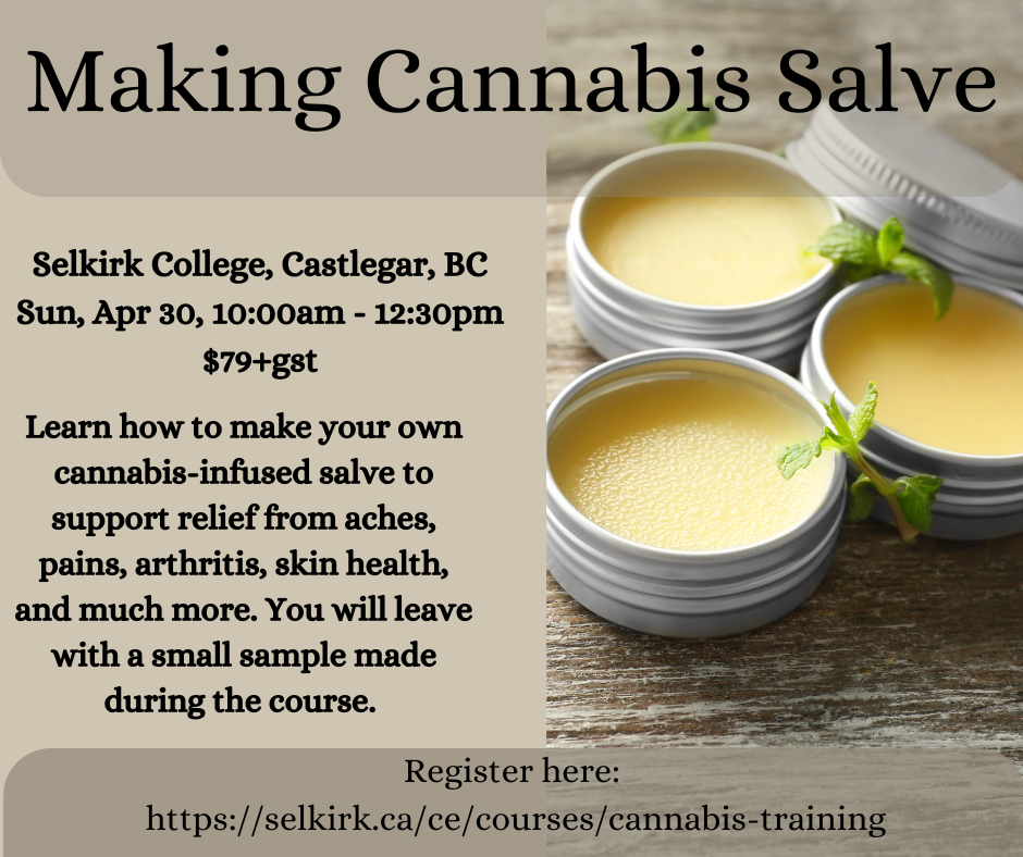 castlegar salve making class